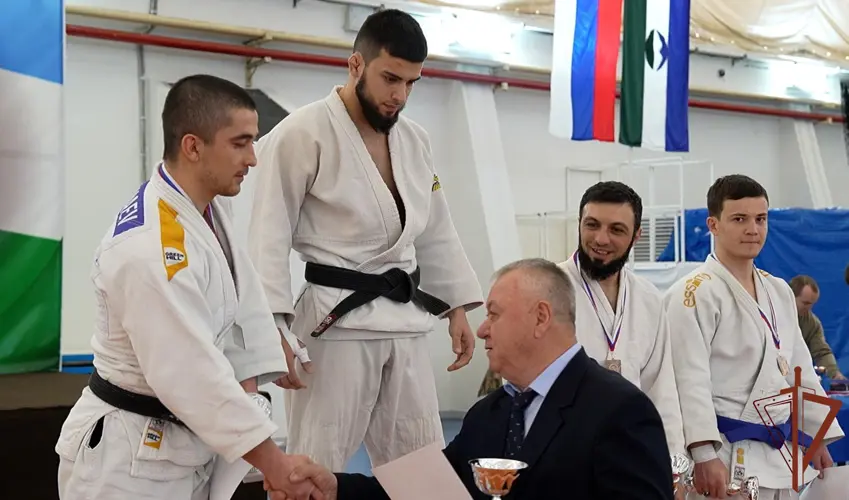 Завершился чемпионат Северо-Кавказского округа Росгвардии по дзюдо