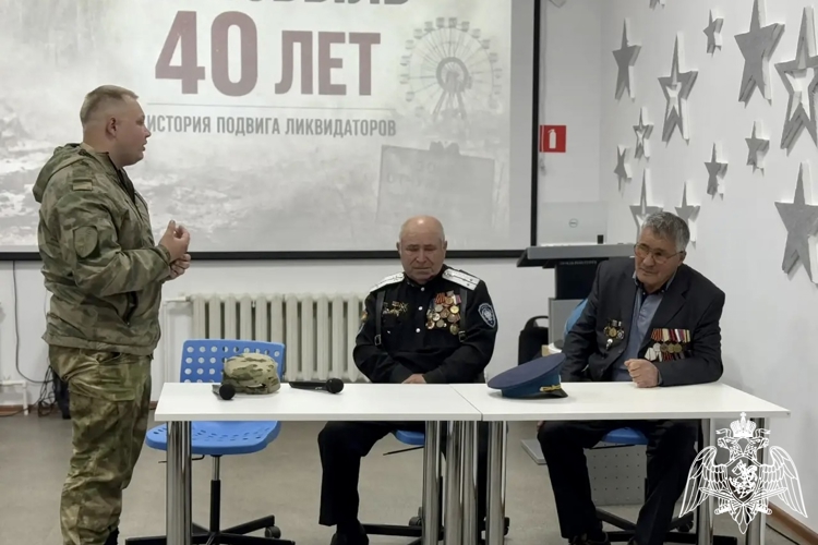 В СЕВЕРНОЙ ОСЕТИИ РОСГВАРДЕЙЦЫ ПОЧТИЛИ ПАМЯТЬ ЖЕРТВ ЧЕРНОБЫЛЬСКОЙ КАТАСТРОФЫ