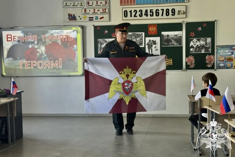 ВОЕННОСЛУЖАЩИЕ РОСГВАРДИИ ПРИСОЕДИНИЛИСЬ К ПАТРИОТИЧЕСКИМ АКЦИЯМ, ПОСВЯЩЕННЫМ ДНЮ ВЕЛИКОЙ ПОБЕДЫ