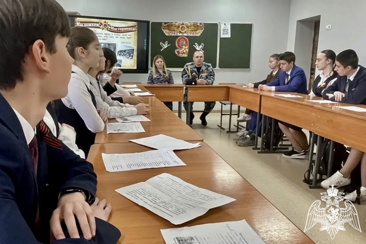В СЕВЕРНОЙ ОСЕТИИ СОТРУДНИКИ ВНЕВЕДОМСТВЕННОЙ ОХРАНЫ РОСГВАРДИИ ПРИСОЕДИНИЛИСЬ К АКЦИИ «ЭСТАФЕТА ПОДВИГА»