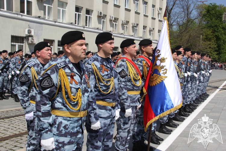 РОСГВАРДИЯ ПРИНЯЛА УЧАСТИЕ В ПАРАДЕ ПОБЕДЫ ВО ВЛАДИКАВКАЗЕ