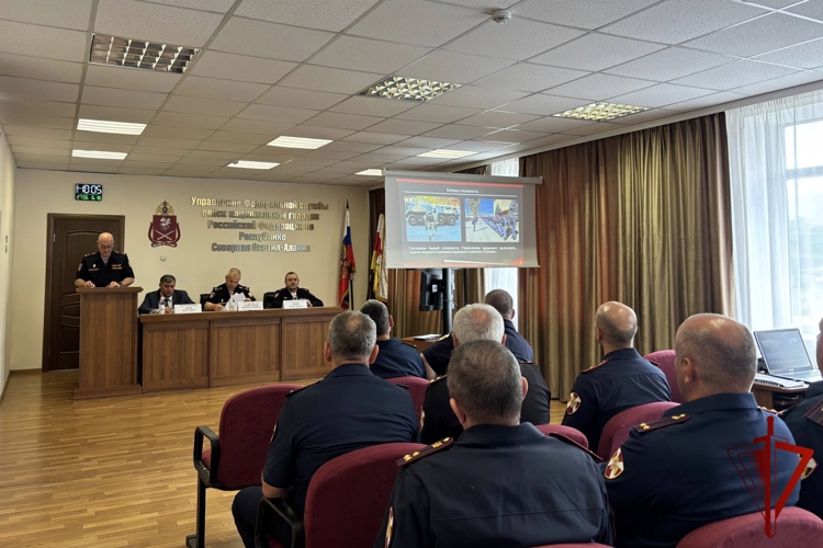 В УПРАВЛЕНИИ РОСГВАРДИИ ПО СЕВЕРНОЙ ОСЕТИИ ПОДВЕЛИ ИТОГИ СЛУЖЕБНО-БОЕВОЙ ДЕЯТЕЛЬНОСТИ ЗА ПЕРВОЕ ПОЛУГОДИЕ 2026 ГОДА