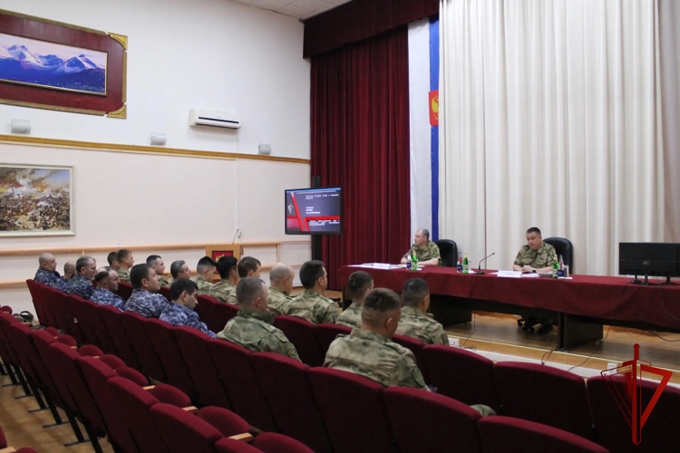 В Северной Осетии прошел окружной учебно-методический сбор с начальниками служб артиллерийского вооружения Росгвардии