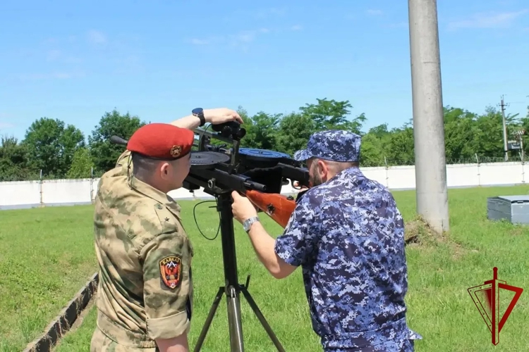В Северной Осетии прошел окружной учебно-методический сбор с начальниками служб артиллерийского вооружения Росгвардии