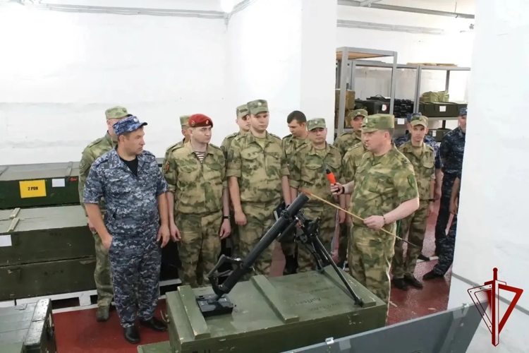 В Северной Осетии прошел окружной учебно-методический сбор с начальниками служб артиллерийского вооружения Росгвардии