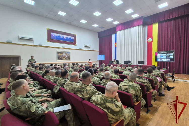 Во владикавказском соединении Росгвардии состоялась автотехническая конференция
