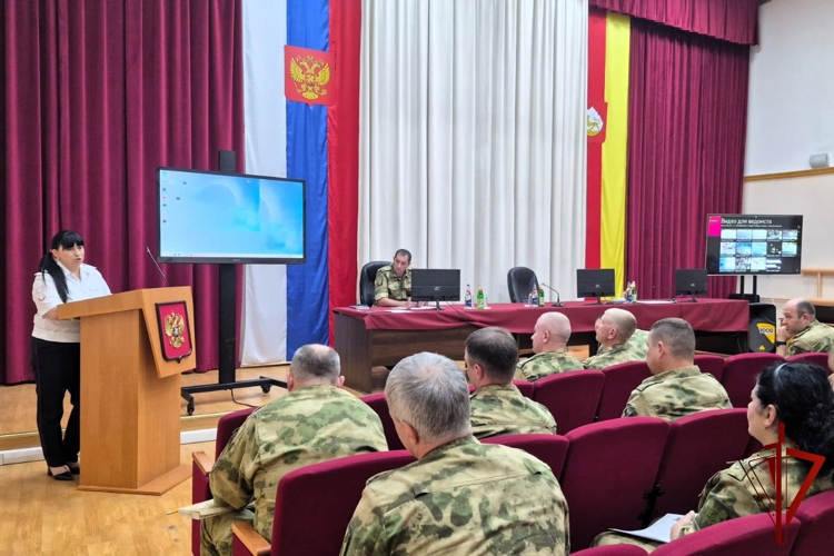 Во владикавказском соединении Росгвардии состоялась автотехническая конференция