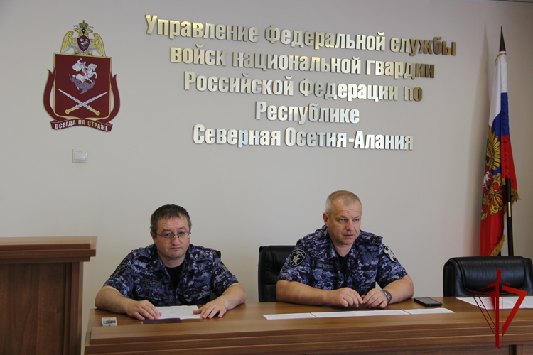 В Управлении Росгвардии по Северной Осетии состоялось заседание координационного совета по взаимодействию с частными охранными организациями