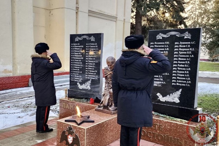 АКЦИЯ «ДНИ РОСГВАРДИИ» ПРОДОЛЖАЕТСЯ ВО ВЛАДИКАВКАЗСКОМ СОЕДИНЕНИИ РОСГВАРДИИ