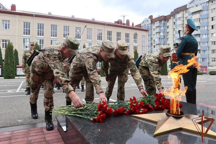 Сбор с молодыми офицерами Росгвардии завершился в Пятигорске