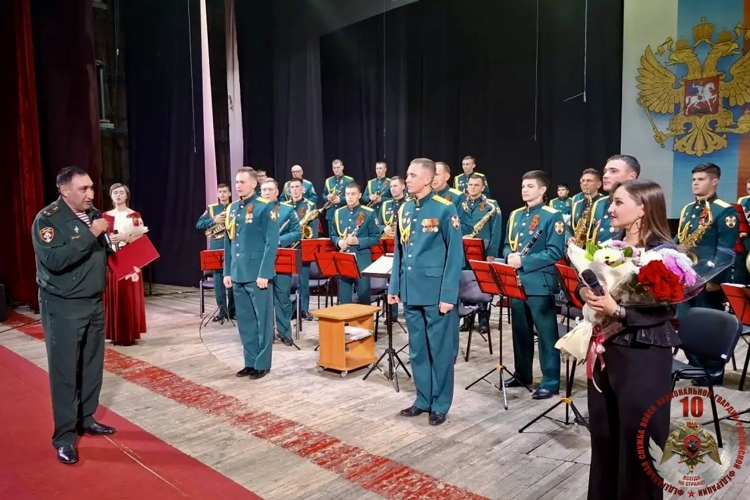 В Моздоке состоялся концерт военного оркестра Северо-Кавказского округа Росгвардии