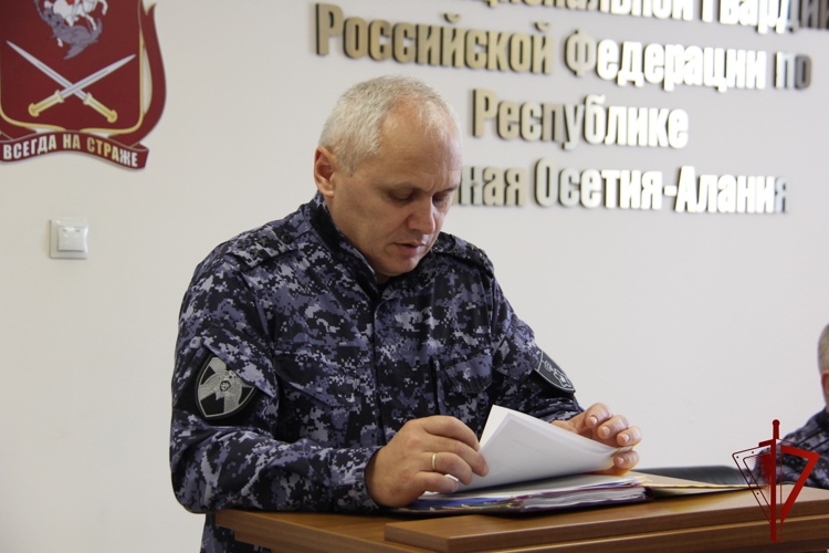В УПРАВЛЕНИИ РОСГВАРДИИ ПО РЕСПУБЛИКЕ СЕВЕРНАЯ ОСЕТИЯ-АЛАНИЯ ПОДВЕЛИ ИТОГИ СЛУЖЕБНО-БОЕВОЙ ДЕЯТЕЛЬНОСТИ ЗА 9 МЕСЯЦЕВ 2026 ГОДА